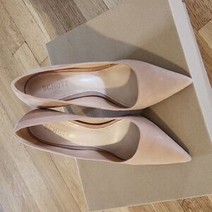 SCHUTZ "Lou" pointie toe high heels